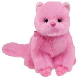TY Pinkys - TAFFETA the Pink Cat (7 inch)