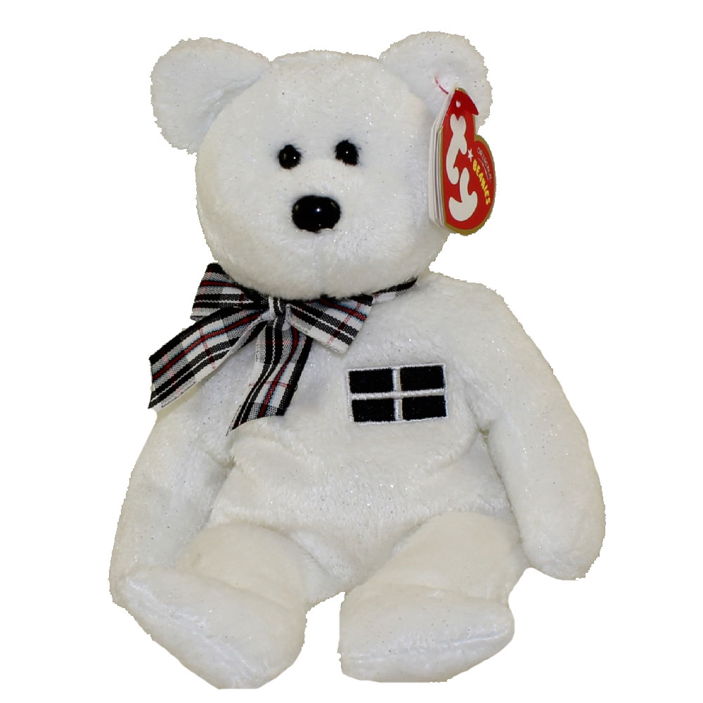 TY Beanie Baby - PIRAN the Bear (UK Exclusive) (8.5 inch)