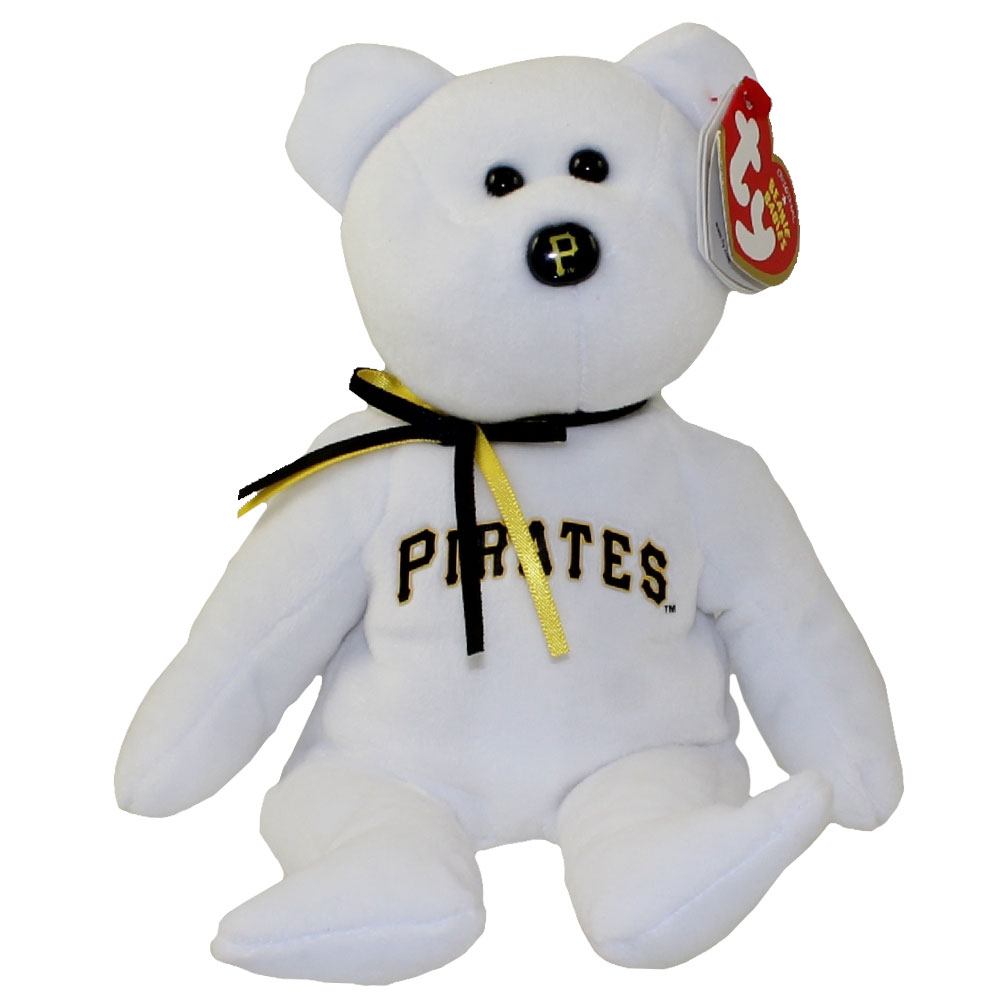 TY Beanie Baby - MLB Baseball Bear - PITTSBURGH PIRATES (8.5 inch)