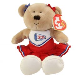 TY Beanie Baby - POMPOMS the Chearleader Bear (9 inch)