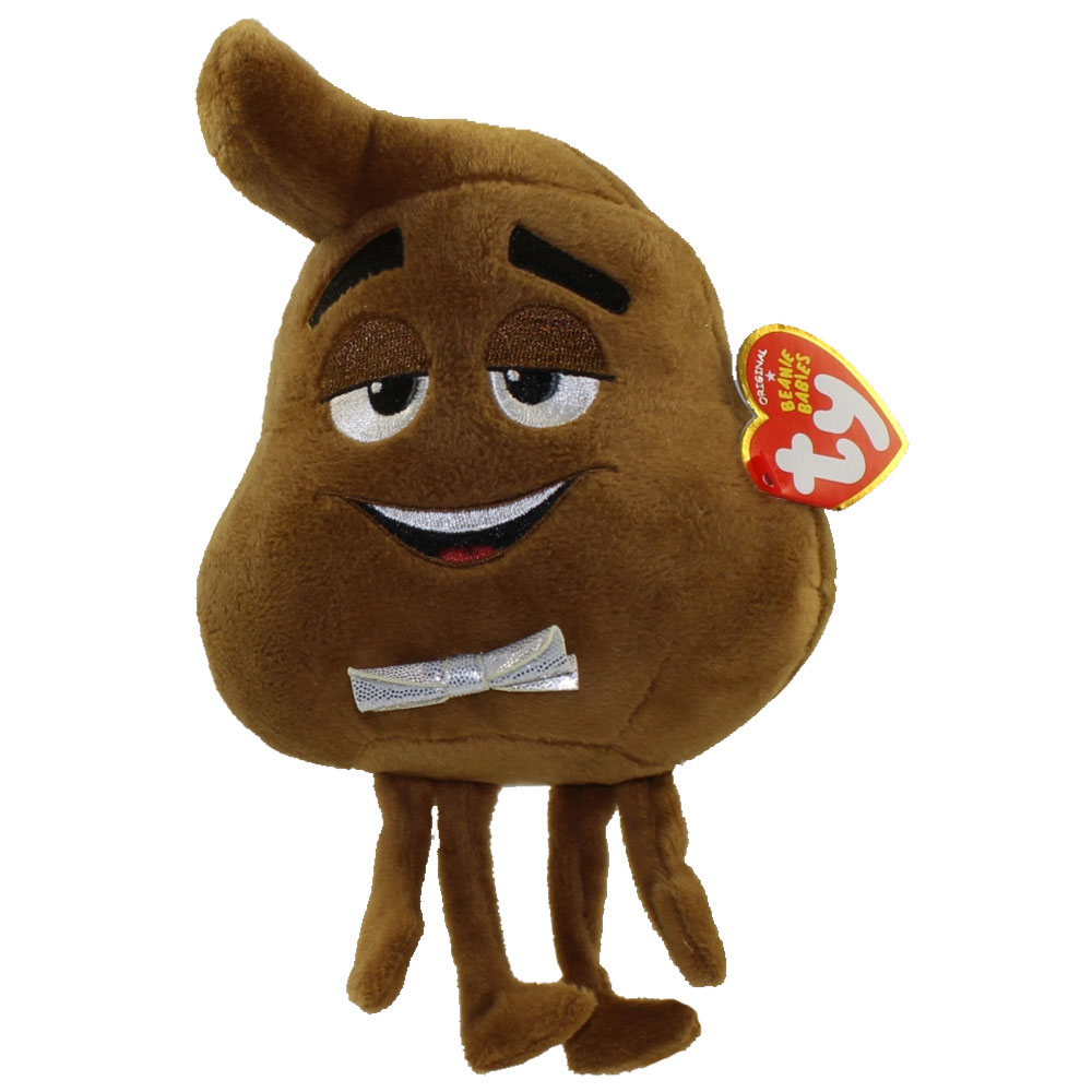 TY Beanie Baby - The Emoji Movie - POOP SR (6 inch)