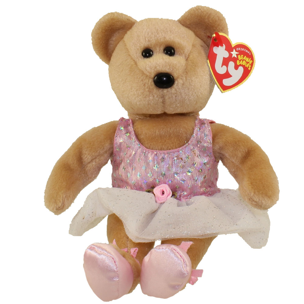 MWMT Bear Ballerina 2005 Ty Beanie Baby Prima 