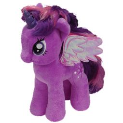 TY Beanie Baby - PRINCESS TWILIGHT SPARKLE (with WINGS) (My Little Pony - 7 inch) TY Beanie Baby - PRINCESS TWILIGHT SPARKLE (with WINGS) (My Little Pony - 7 inch)
