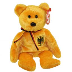 TY Beanie Baby - PRINZ VON GOLD the Bear (Germany Exclusive) (8.5 inch)