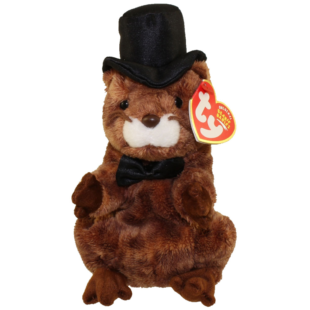 groundhog beanie baby