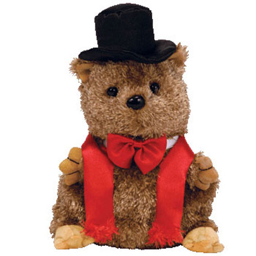 TY Beanie Baby - PUNXSUTAWNEY PHIL 2007 the Groundhog (Chamber of Commerce Exclusive) (6.5 inch)