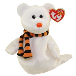 TY Beanie Baby - QUIVERS the Ghost Bear (6.5 inch)