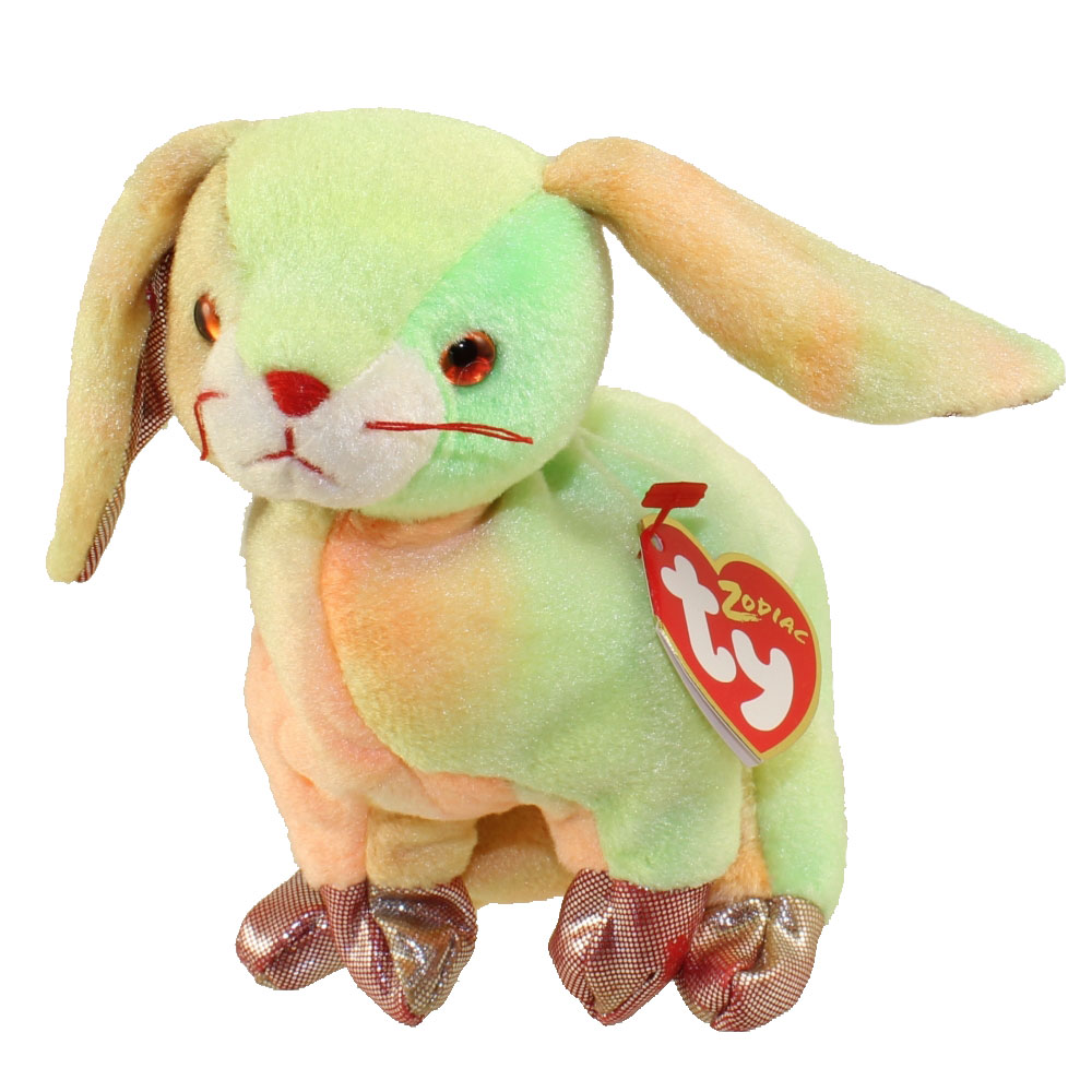 TY Beanie Baby - THE RABBIT Chinese Zodiac (6.5 inch)