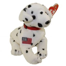TY Beanie Baby - RESCUE the FDNY Dalmatian Dog (5.5 inch)