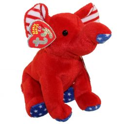 TY Beanie Baby 2.0 - RIGHTY the Elephant (2008) (6 inch)