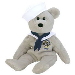 TY Beanie Baby - RONNIE the Sailor Bear (USA Exclusive) (8.5 inch)