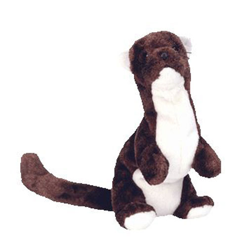 TY Beanie Baby - RUNNER the Ferret (Mean Cobra Poem) (7.5 inch)