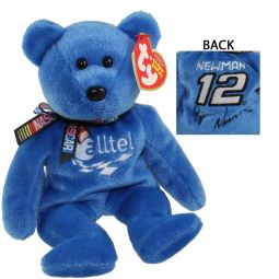 TY Beanie Baby - RYAN NEWMAN #12 the Nascar Bear (8.5 inch)