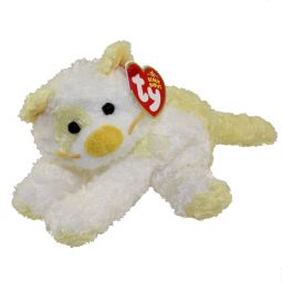 TY Beanie Baby - SAFFRON the Yellow Cat (7 inch)