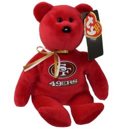 TY Beanie Baby - NFL Football Bear - SAN FRANCISCO 49ERS (8.5 inch)