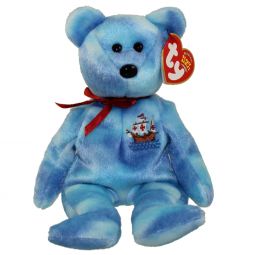TY Beanie Baby - SANTA MARIA the Bear (Internet Exclusive) (8.5 inch)
