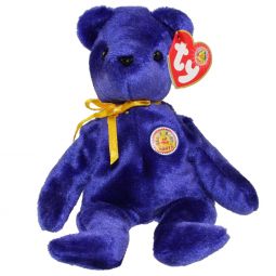 TY Beanie Baby - SAPPHIRE the Bear (BBOM May 2004) (8 inch)