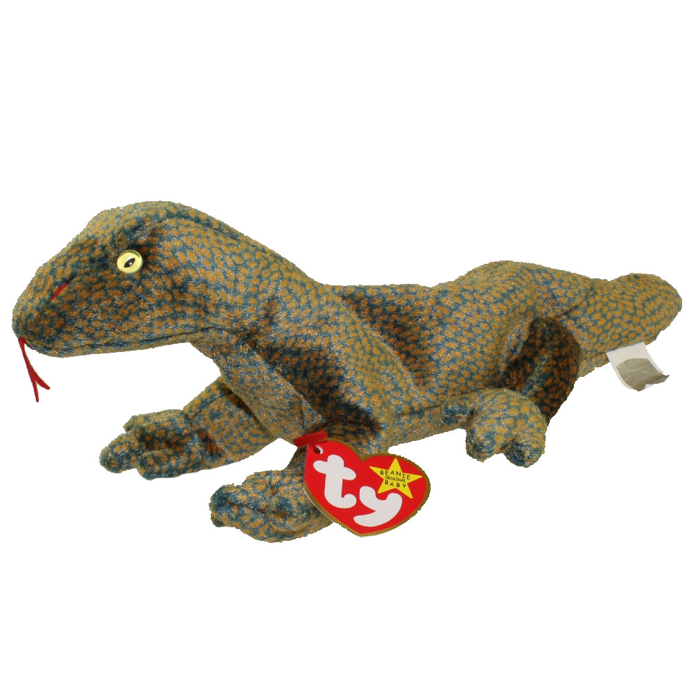 TY Beanie Baby SCALY the Lizard 9.5 inch BBToyStore