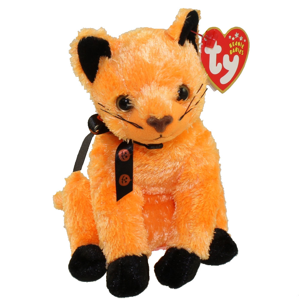 TY Beanie Baby - SCARED-e the Orange Cat (Internet Exclusive) (6 inch)