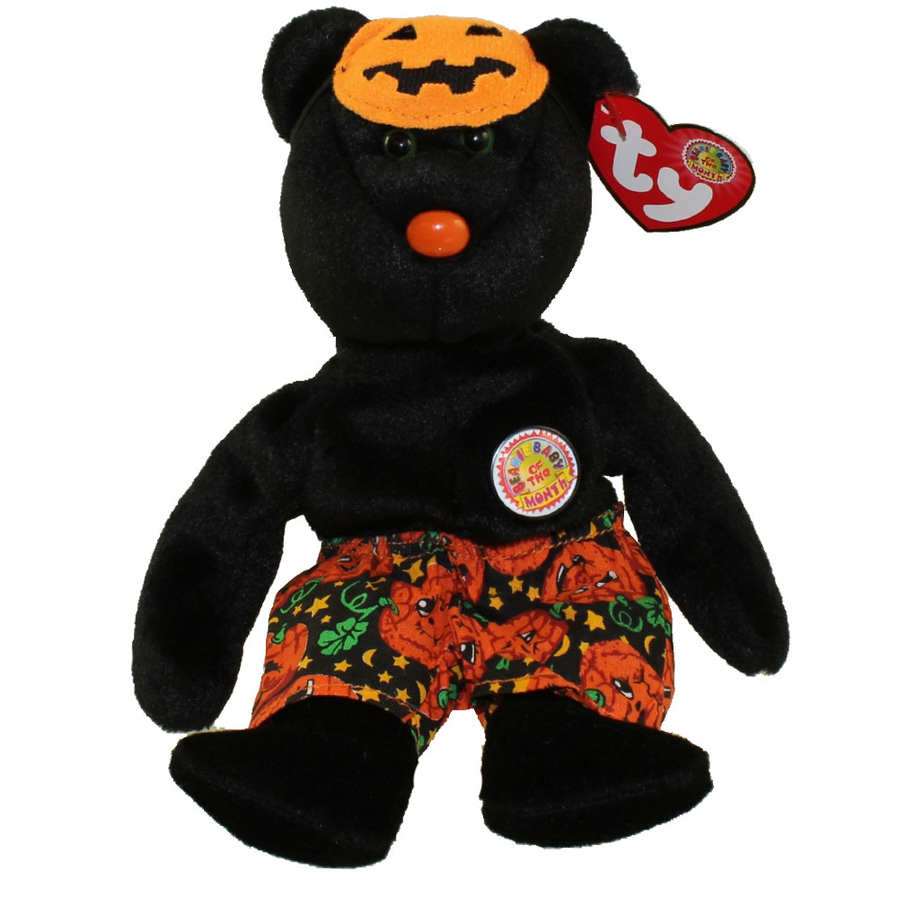 TY Beanie Baby - SCARES the Bear (BBOM October 2006) (8 inch)