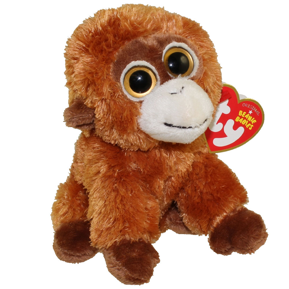 Ty Beanie Baby Bananas Plush 8in Monkey Stuffed Animal Orangutan Tag 2000 for sale online 