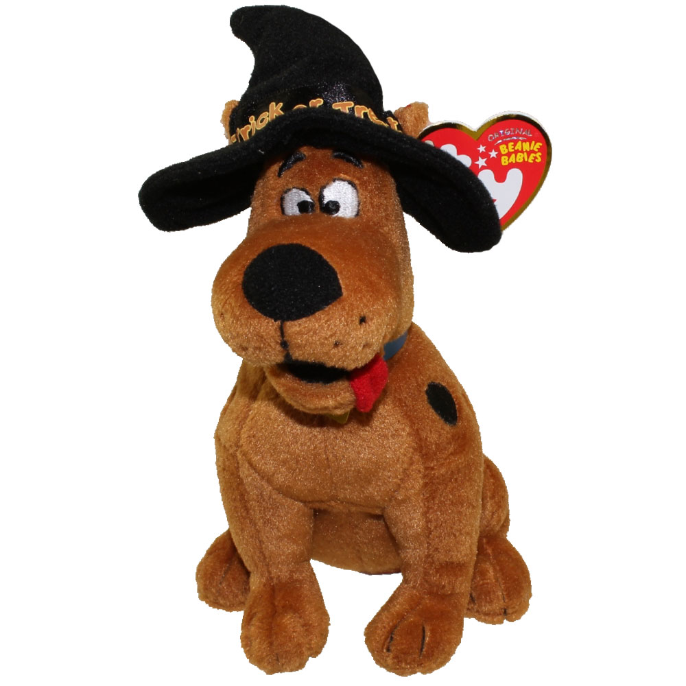 TY Beanie Baby - SCOOBY-DOO the Dog ( Halloween - Witch Hat ) (7 inch)