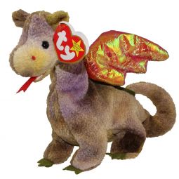 TY Beanie Baby - SCORCH the Dragon (7 inch)