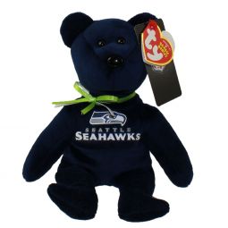 TY Beanie Baby - NFL Football Bear - SEATTLE SEAHAWKS (8.5 inch)