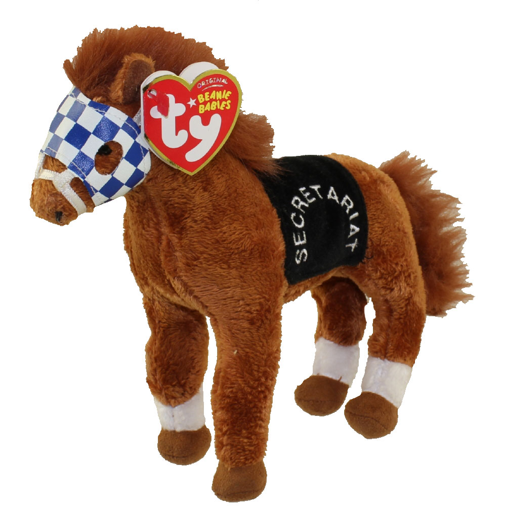 TY Beanie Baby - SECRETARIAT the Horse (1973 Triple Crown Winner) (6.5 inch)