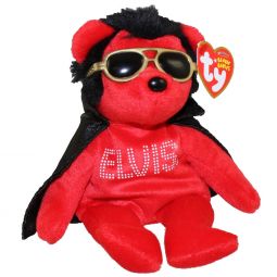 TY Beanie Baby - SHAKE RATTLE & BEANIE the Elvis Bear (Walgreen's Excl) (9 inch)