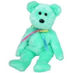 TY Beanie Baby - SHERBET the Bear (Aqua Version) (8.5 inch)