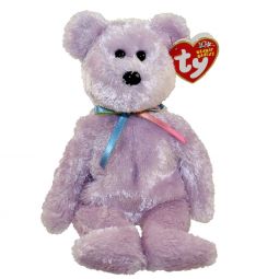 TY Beanie Baby - SHERBET the Bear (Purple Version) (8.5 inch)