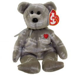 TY Beanie Baby - SHOOTING STAR the Bear Grey Version (Harrods UK Exclusive) (8.5 inch)
