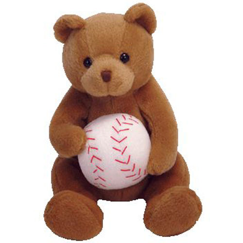 Beanie Babies Shortstop The Baseball Teddy  Bear New with Tag 