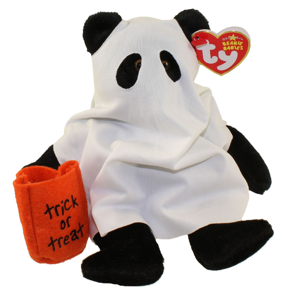 TY Beanie Baby - SHUDDERS the Ghost Bear (8 inch)