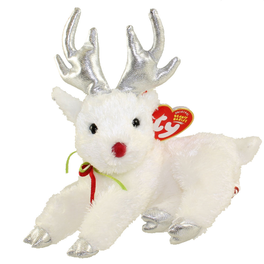 Ty Beanie Baby Chestnut The Reindeer 6 Inch Stuffed Animal Toy With Tags for sale online 