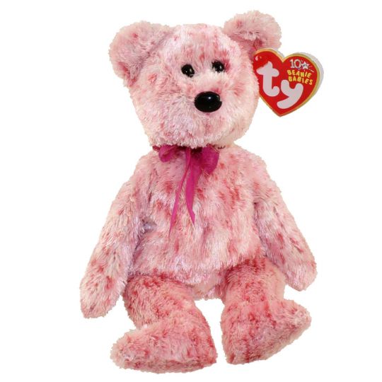 Pink beanie shop baby bear