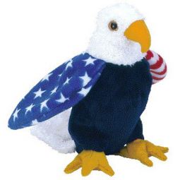 TY Beanie Baby - SOAR the Patriotic Eagle (Internet Exclusive) (5.5 inch)