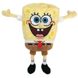 TY Beanie Baby - SPONGEBOB SQUAREPANTS (Embroidered Face - Best Day Ever) (8.5 inch)