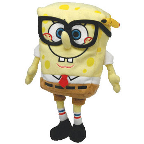 TY Beanie Baby - SPONGEBOB SQUAREPANTS ( SMARTYPANTS ) (8.5 inch)