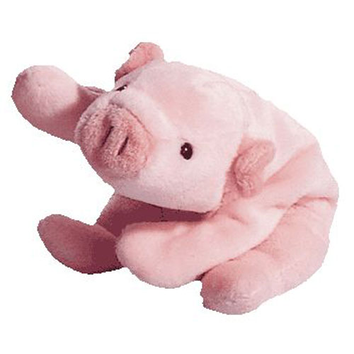 TY SQUEALER the  PIG BEANIE BABY MINT with MINT TAGS 