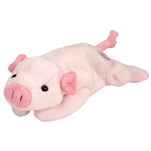 TY Beanie Baby - SQUEALER the Pig (BBOC Exclusive) (8 inch)