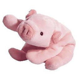 TY Beanie Baby - SQUEALER the Pig (8 inch)