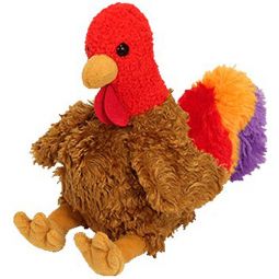 TY Beanie Baby - STUFFINGS the Turkey (BBOM November 2005) (5.5 inch)