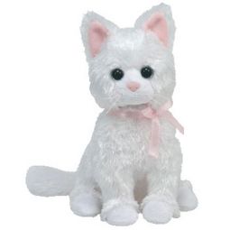TY Beanie Baby - SUGAR the White Cat (5.5 inch)