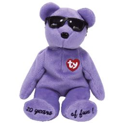 TY Beanie Baby - SUMMERTIME FUN the Bear (PURPLE - Toronto, Canada Gift Show Excl) (9 inch) TY Beanie Baby - SUMMERTIME FUN the Bear (PURPLE - Toronto, Canada Gift Show Excl) (9 inch)