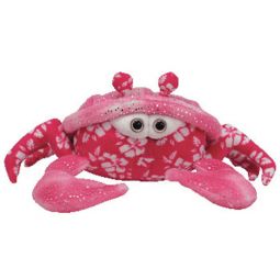 TY Beanie Baby - SUNBURST the Pink Crab (8 inch)