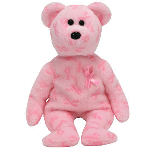 TY Beanie Baby - SUPPORT the Bear (Breast Cancer Awareness Bear) (8 inch)