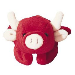 TY Beanie Baby - TABASCO the Bull (4th Gen hang tag) (8.5 inch)