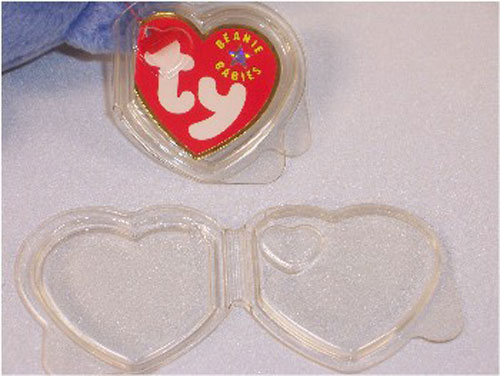 TY Beanie Baby Tag Protectors - 100 COUNT (Clamp Shell - New)